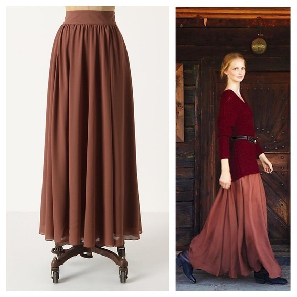 Anthropologie Dresses & Skirts - * Anthropologie Lengthening Rays Maxi Skirt Size 4